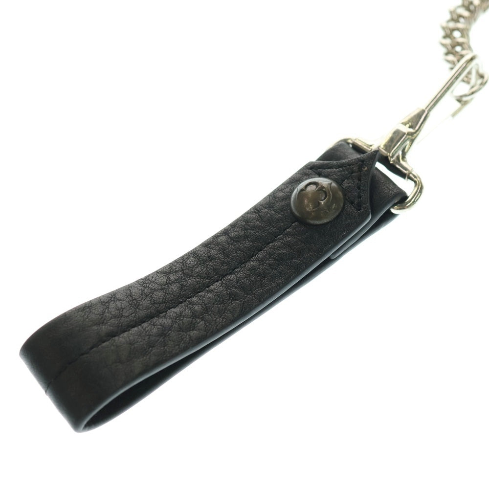 THUG CLUB(サグクラブ) TC LONG WALLET チェーンウォレット 長財布 ブラック/シルバー