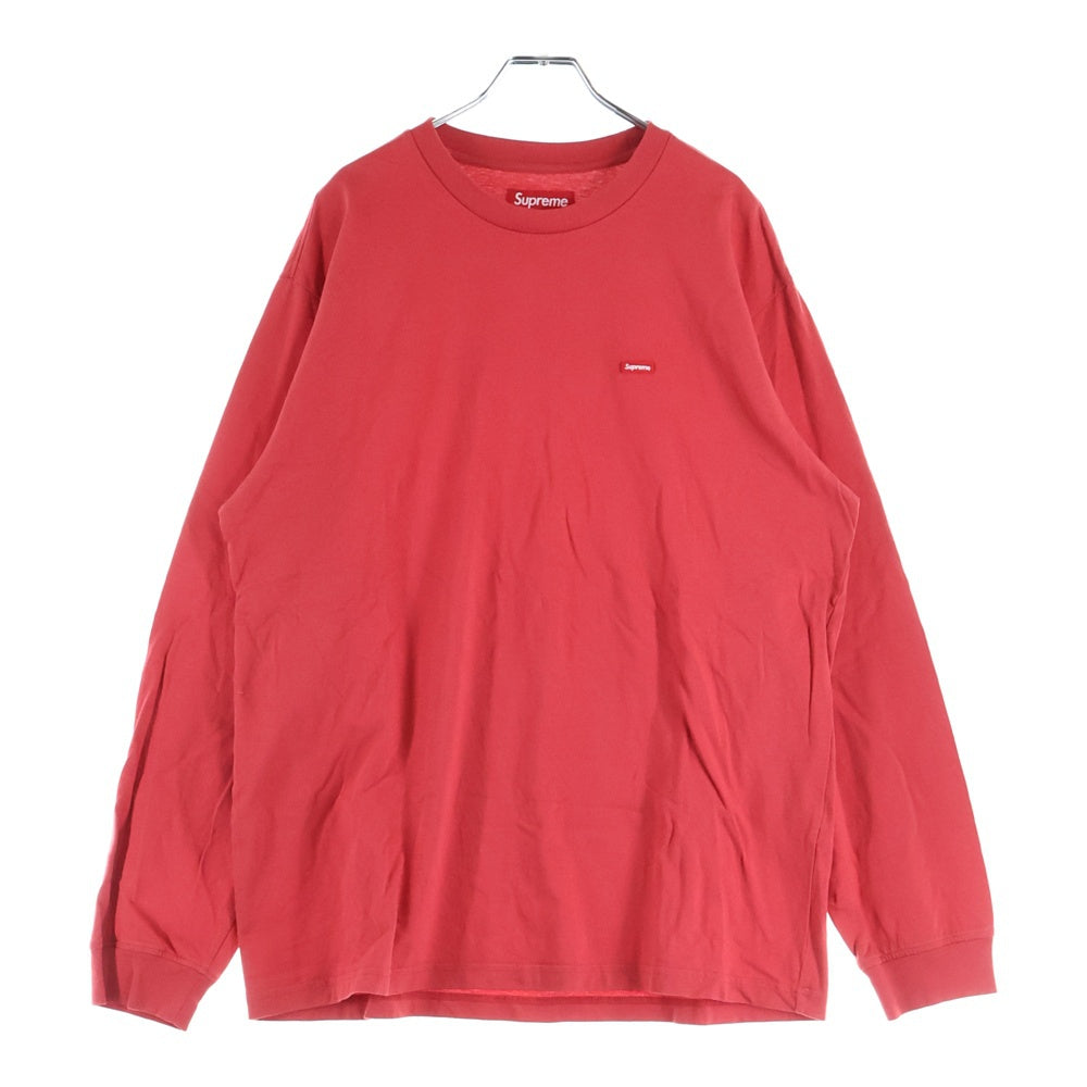 SUPREME(シュプリーム) 24SS Small Box L/S Tee スモールボックスロゴ 長袖Tシャツ カットソー レッド