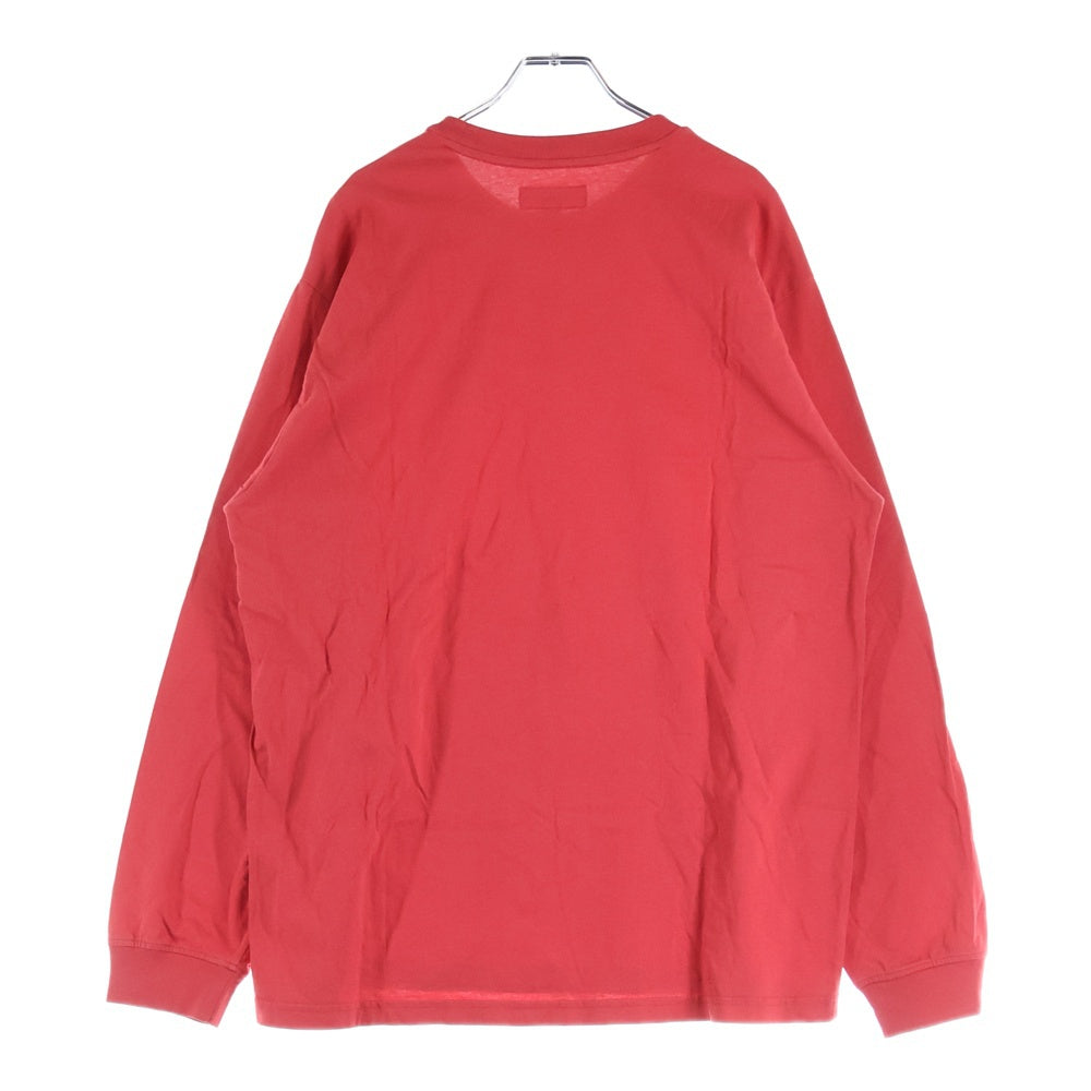 SUPREME(シュプリーム) 24SS Small Box L/S Tee スモールボックスロゴ 長袖Tシャツ カットソー レッド
