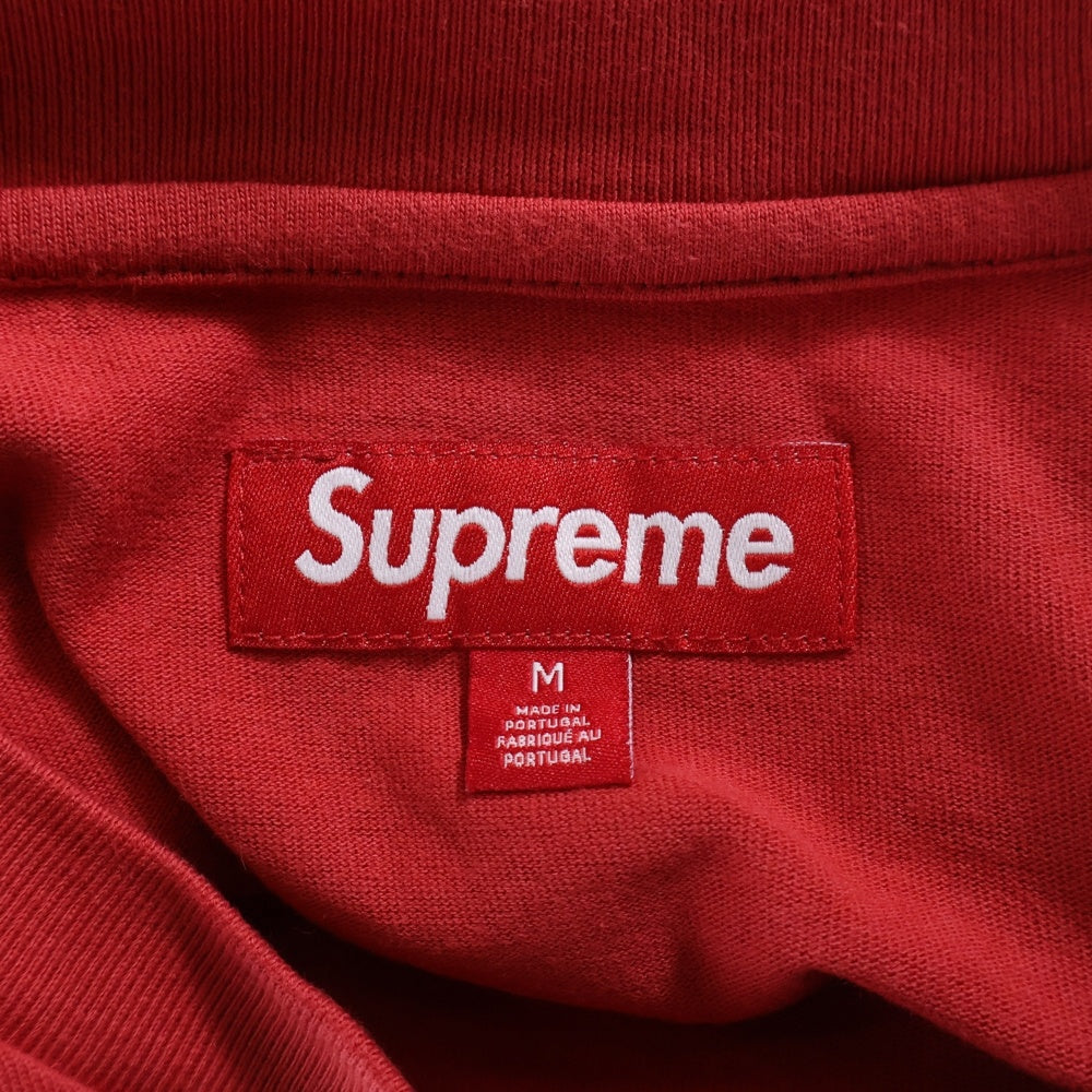 SUPREME(シュプリーム) 24SS Small Box L/S Tee スモールボックスロゴ 長袖Tシャツ カットソー レッド