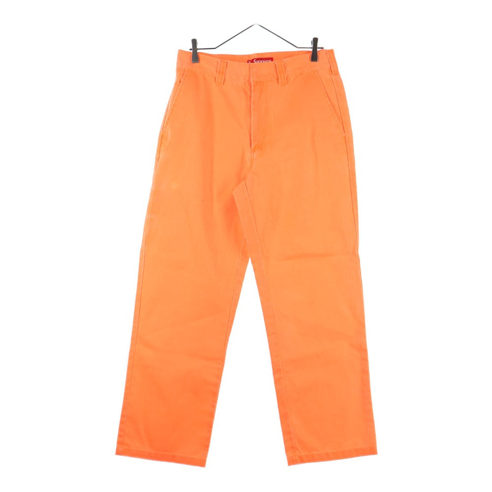 SUPREME(シュプリーム) 24AW WORK PANTS ワークパンツ トラウザー オレンジ