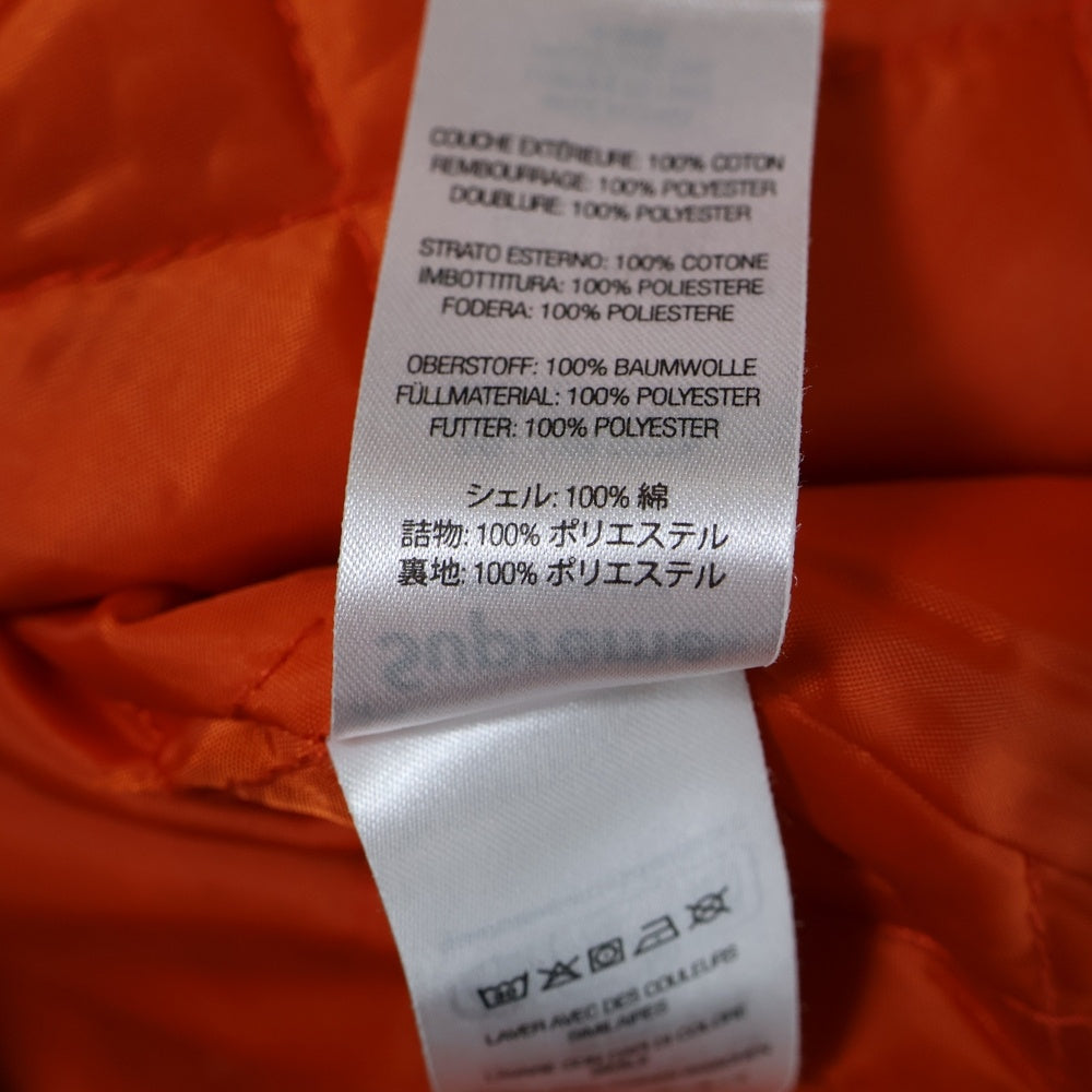 SUPREME(シュプリーム) 24AW Quilted Plaid Shirt キルティング プレイド中綿長袖シャツ オレンジ