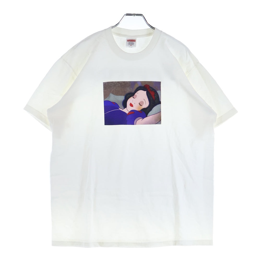 SUPREME(シュプリーム) 24AW Snow White Tee スノーホワイト 白雪姫プリント クルーネック 半袖Tシャツ カットソー ホワイト