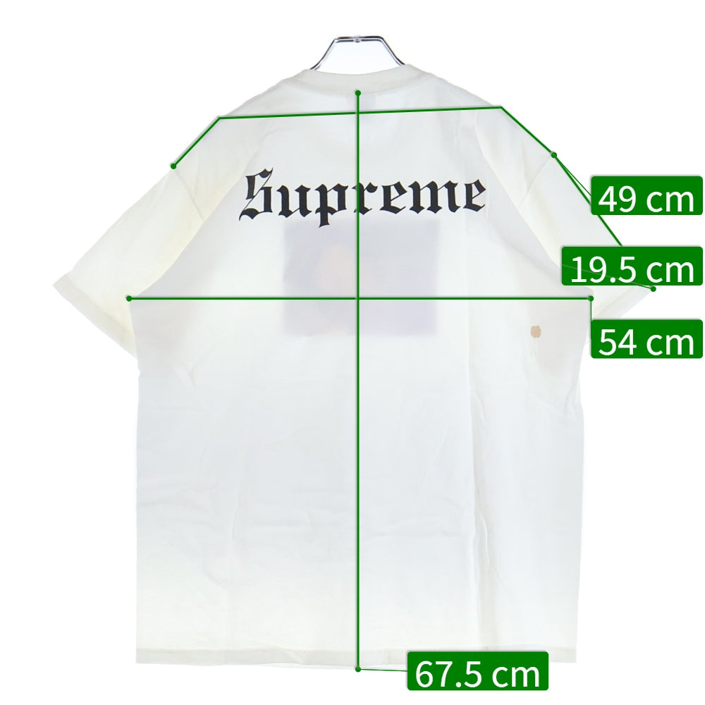 SUPREME(シュプリーム) 24AW Snow White Tee スノーホワイト 白雪姫プリント クルーネック 半袖Tシャツ カットソー ホワイト
