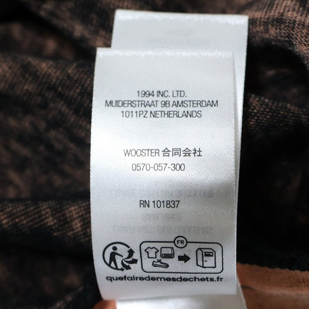 SUPREME(シュプリーム) 24AW Discharge S/S Top ディスチャージ ペイント加工半袖Tシャツ カットソー ピンク