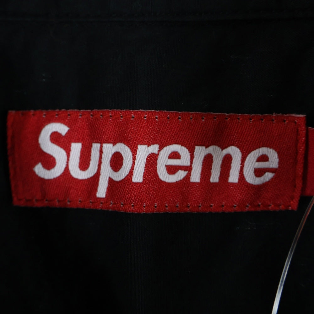 SUPREME(シュプリーム) 24AW Jane's Addiction S/S Shirt ジョーンズアディクション プリントロゴ 半袖シャツ ブラック