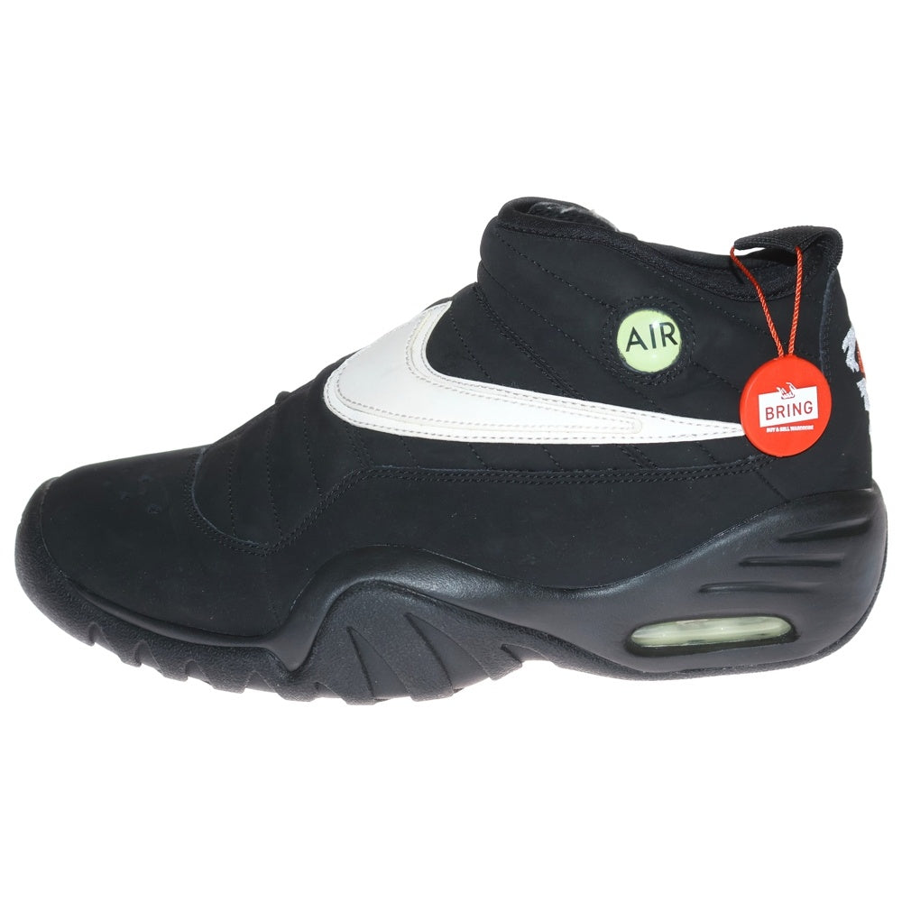 NIKE(ナイキ) AIR SHAKE NDESTRUKT 880869-001 エアシェイク インデストラクト ミッドカットスニーカー ブラック US8/26cm