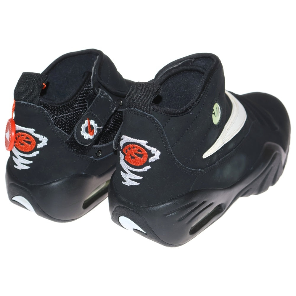 NIKE(ナイキ) AIR SHAKE NDESTRUKT 880869-001 エアシェイク インデストラクト ミッドカットスニーカー ブラック US8/26cm