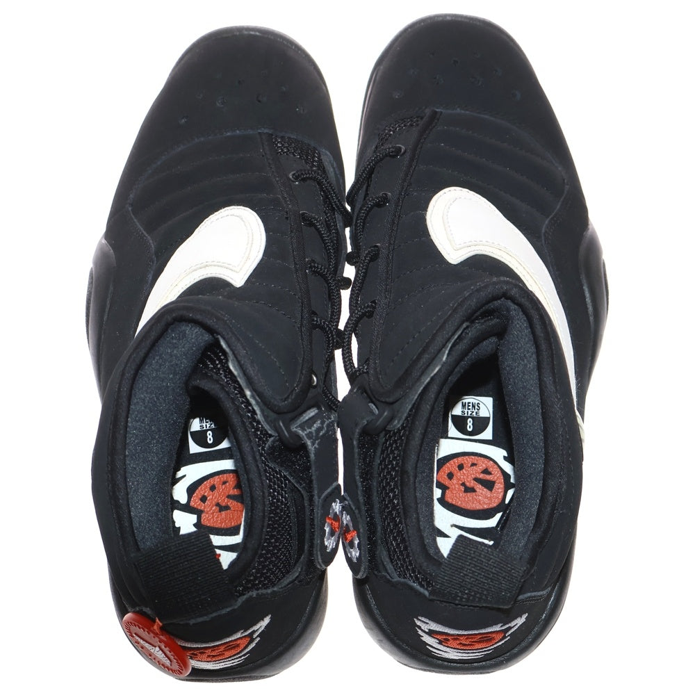 NIKE(ナイキ) AIR SHAKE NDESTRUKT 880869-001 エアシェイク インデストラクト ミッドカットスニーカー ブラック US8/26cm