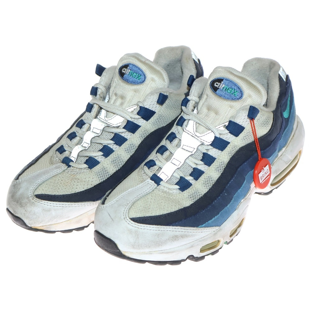 NIKE(ナイキ) 【2015年製】AIR MAX 95 OG 554970-131 エアマックス95 ブルーグラデ ローカットスニーカー ブルー/ホワイト US7.5/25.5cm