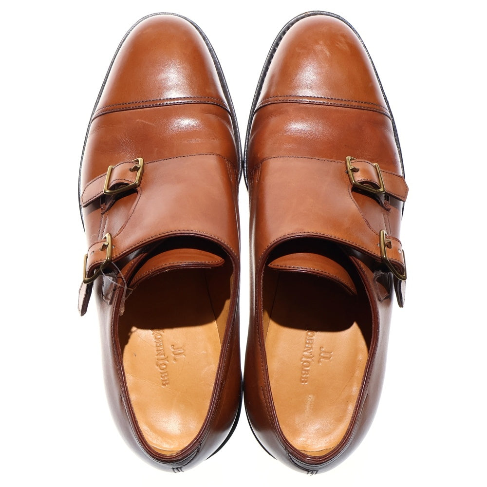 JOHN LOBB(ジョンロブ) WILLIAM ウィリアム ダブルモンク レザーシューズ ブラウン