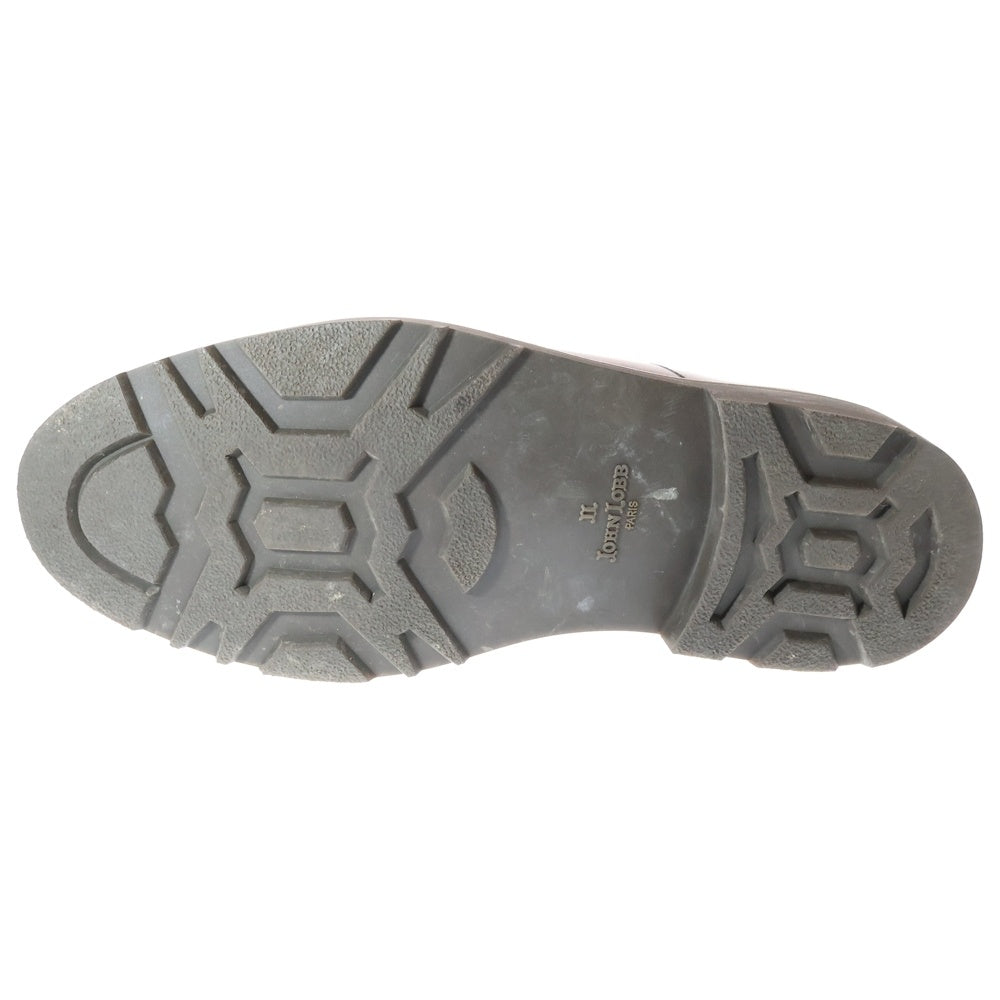 JOHN LOBB(ジョンロブ) URANUS ウラヌス ギリーレザーシューズ ブラウン ※紐欠損