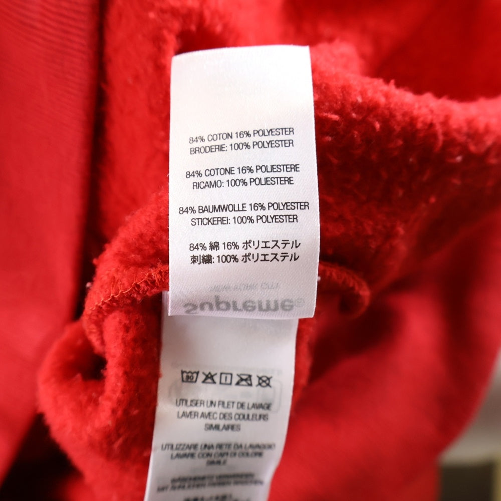 SUPREME(シュプリーム) 24SS Salvation Zip Up Hooded スウェットジップパーカー レッド