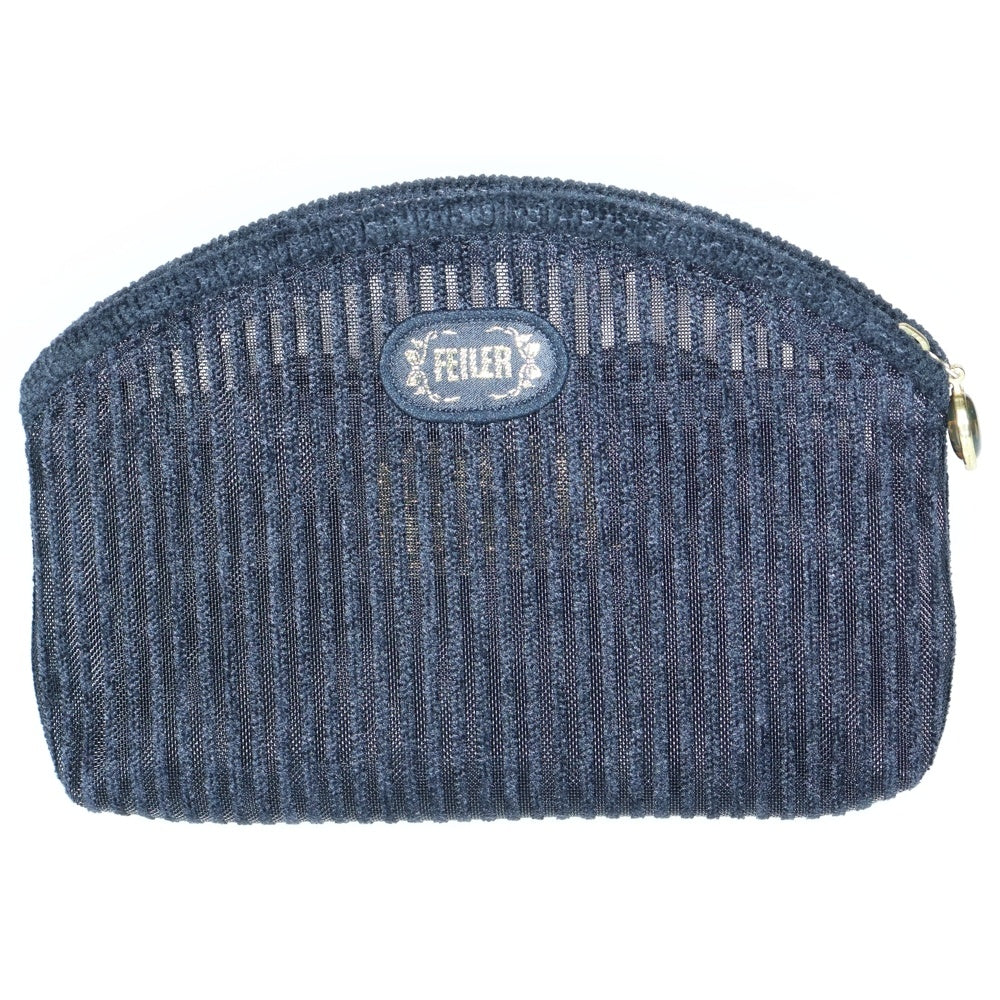 FEILER(フェイラー) 花柄 ポーチ レディース ブラック