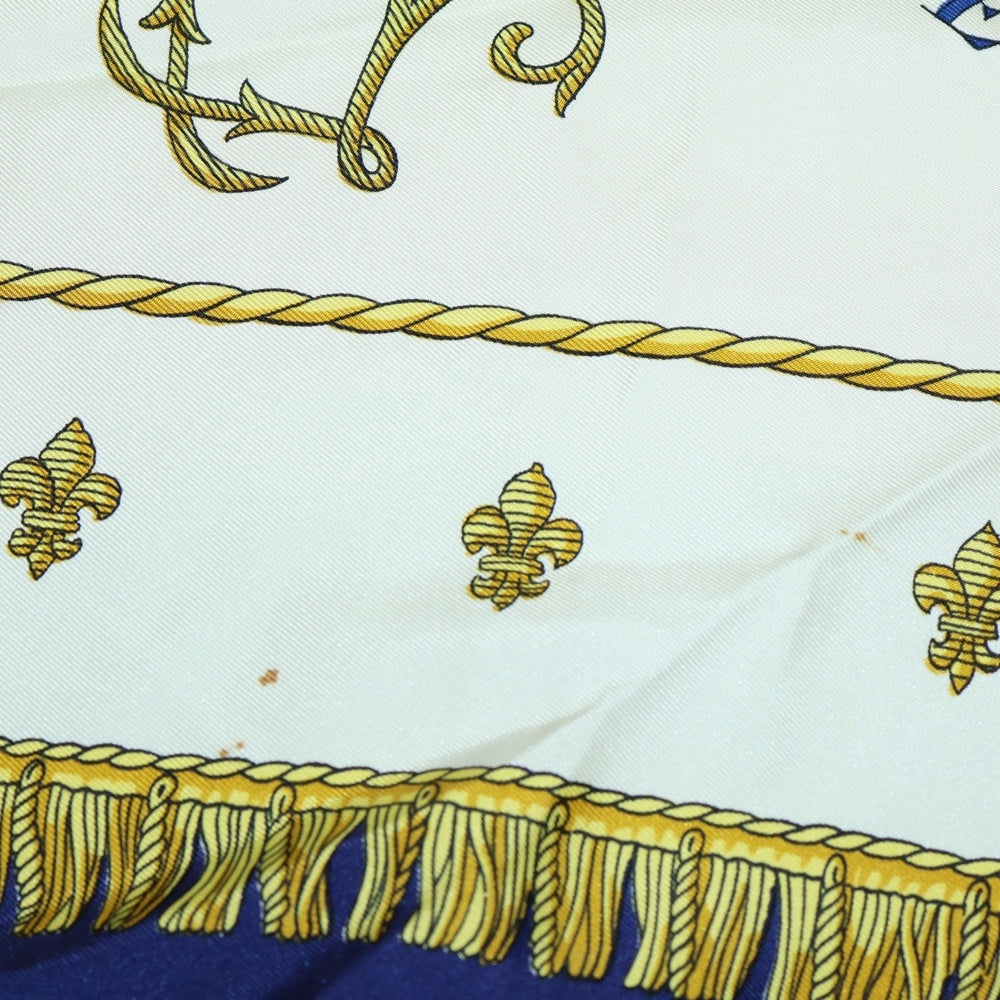 HERMES(エルメス) カレ90 クイーンの戴冠式 スカーフ マルチカラー