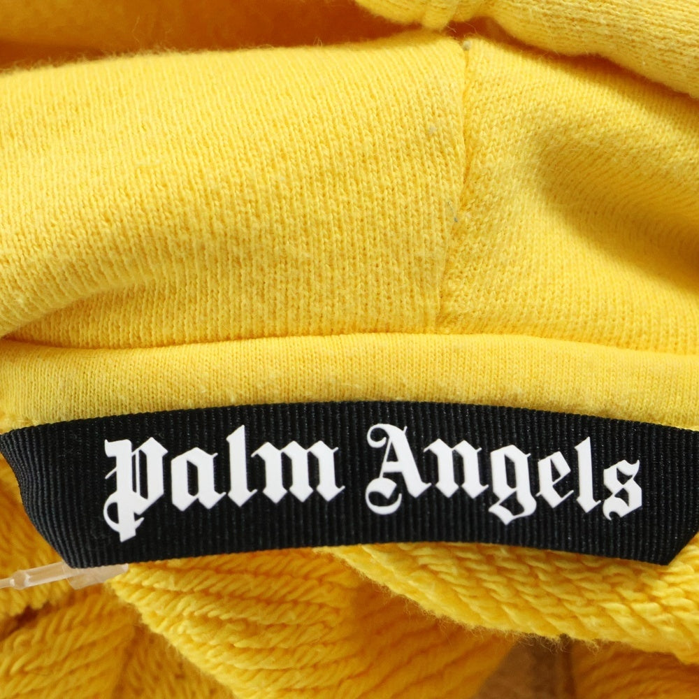 Palm Angels(パームエンジェルス) Bear Print Hoodie ベアプリント プルオーバーパーカー フーディー イエロー PMBB058S21FLE002