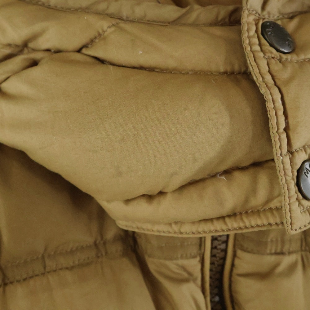 MONCLER(モンクレール) GIOTTO GIUBBOTTO ジップアップ ナイロン フーデッド ダウンジャケット ブラウン 020914430150 54012