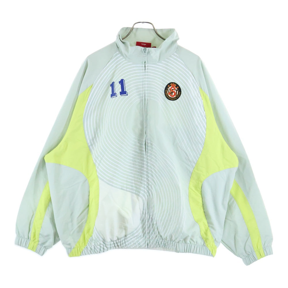 SUPREME(シュプリーム) 24AW S Logo Track Jacket Sロゴ トラックジャケット ホワイト/イエロー