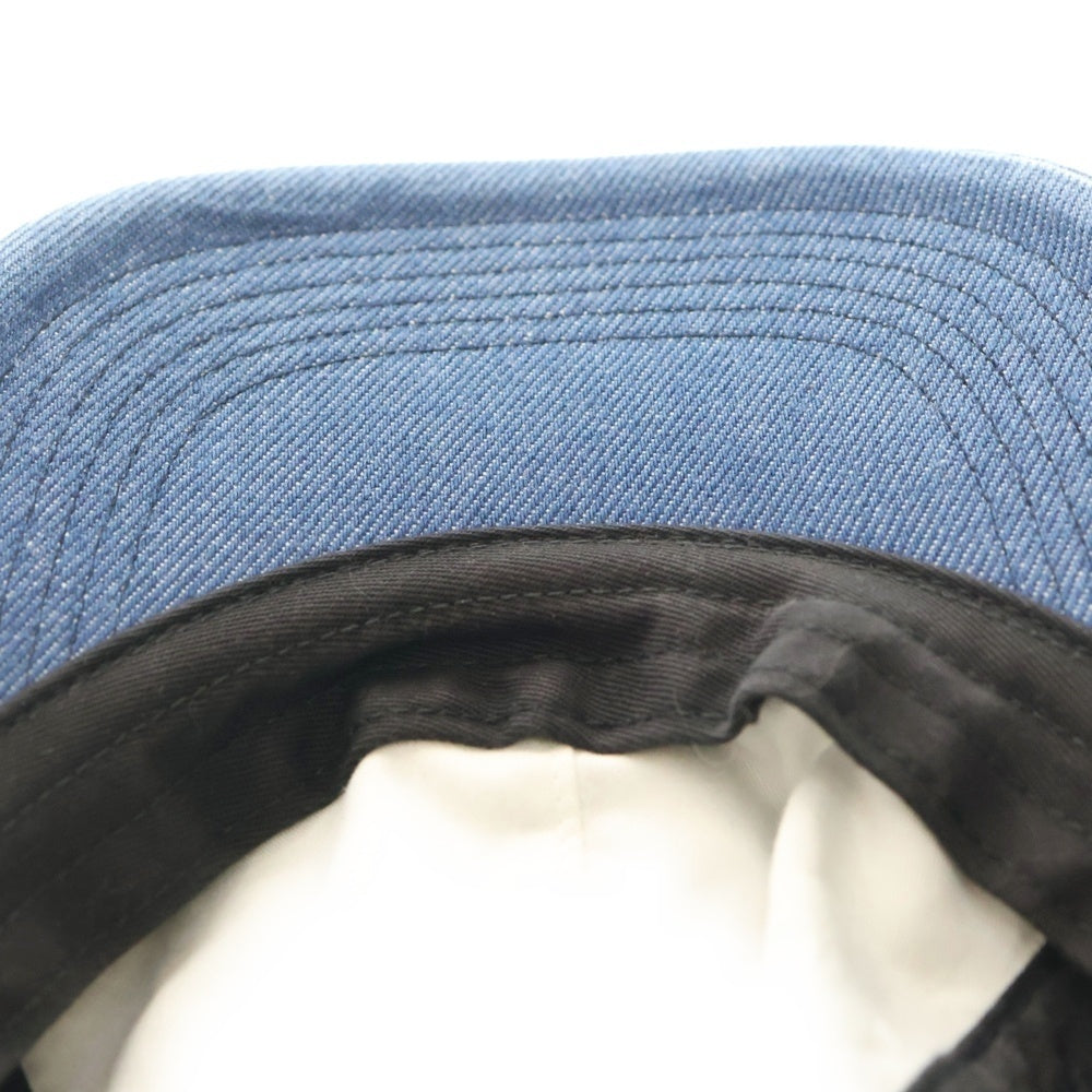 SUPREME(シュプリーム) 24AW Pigment S Logo 6-Panel ピグメント Sロゴ 6パネルキャップ インディゴ