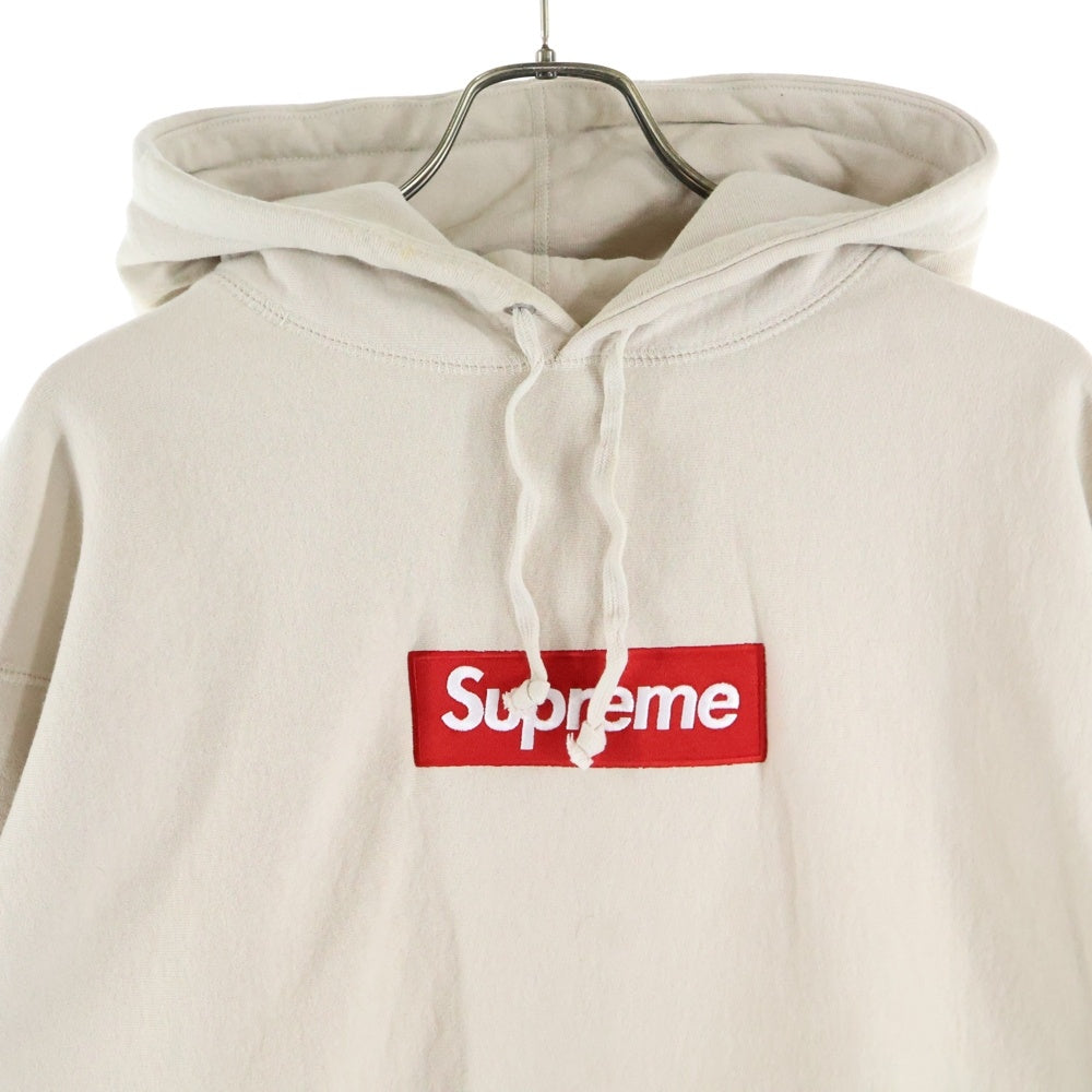 SUPREME(シュプリーム) 24AW Box Logo Hooded Sweatshirt ボックスロゴ プルオーバースウェットパーカー ベージュ