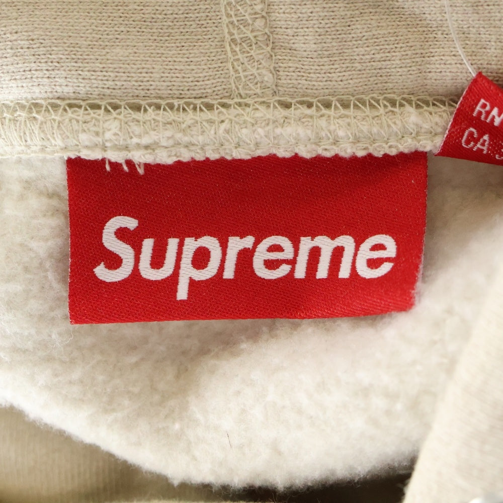 SUPREME(シュプリーム) 24AW Box Logo Hooded Sweatshirt ボックスロゴ プルオーバースウェットパーカー ベージュ