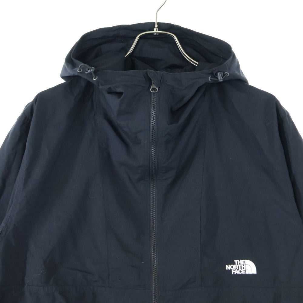 THE NORTH FACE(ザノースフェイス) COMPACT JACKET コンパクトジャケット ジップアップ ナイロン NP71830 ブラック