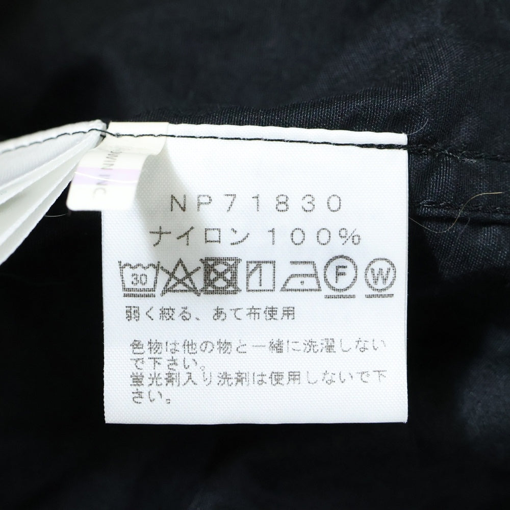 THE NORTH FACE(ザノースフェイス) COMPACT JACKET コンパクトジャケット ジップアップ ナイロン NP71830 ブラック
