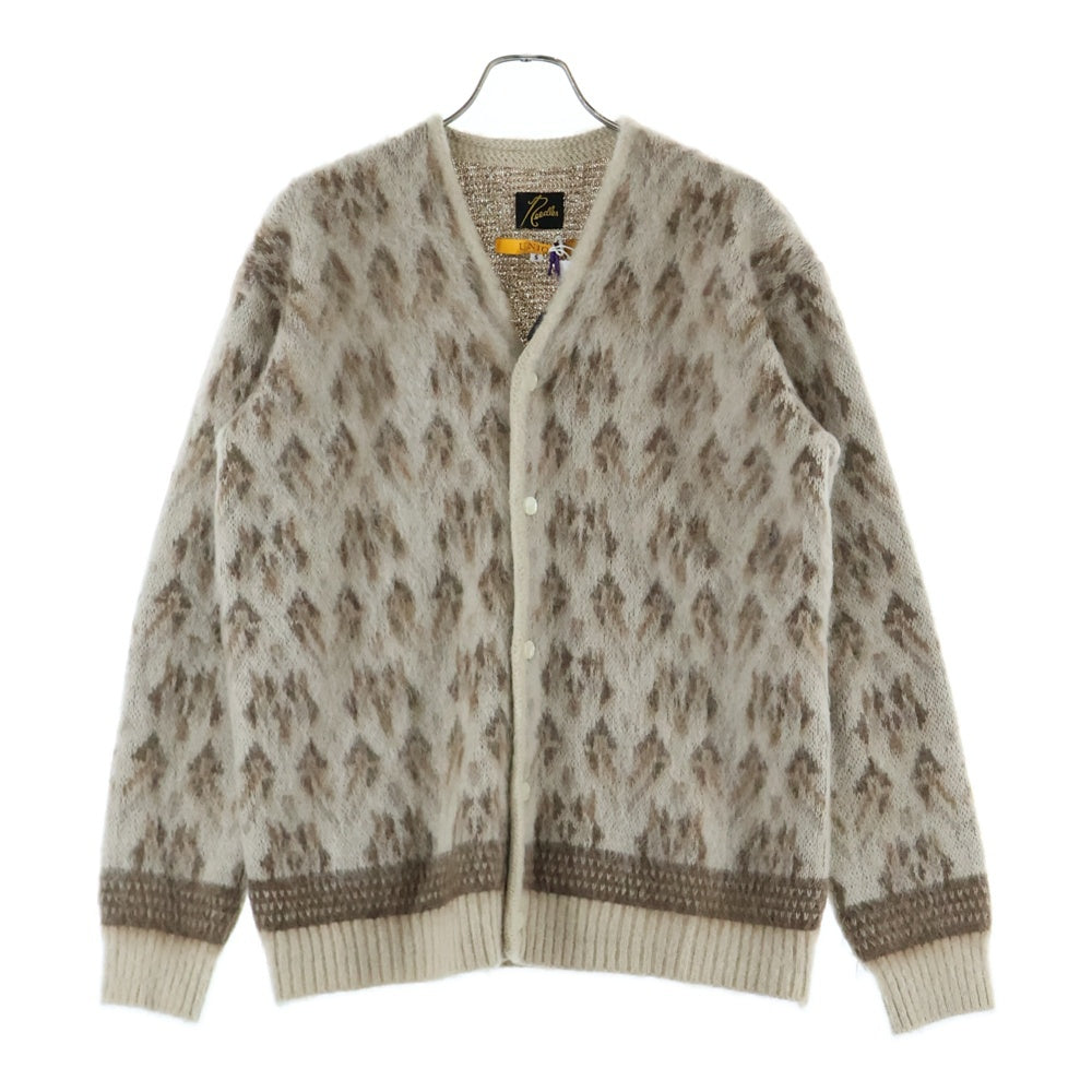 Needles(ニードルス) ×UNION MOHAIR CARDIGAN ユニオン モヘアカーディガン LQ466 ベージュ