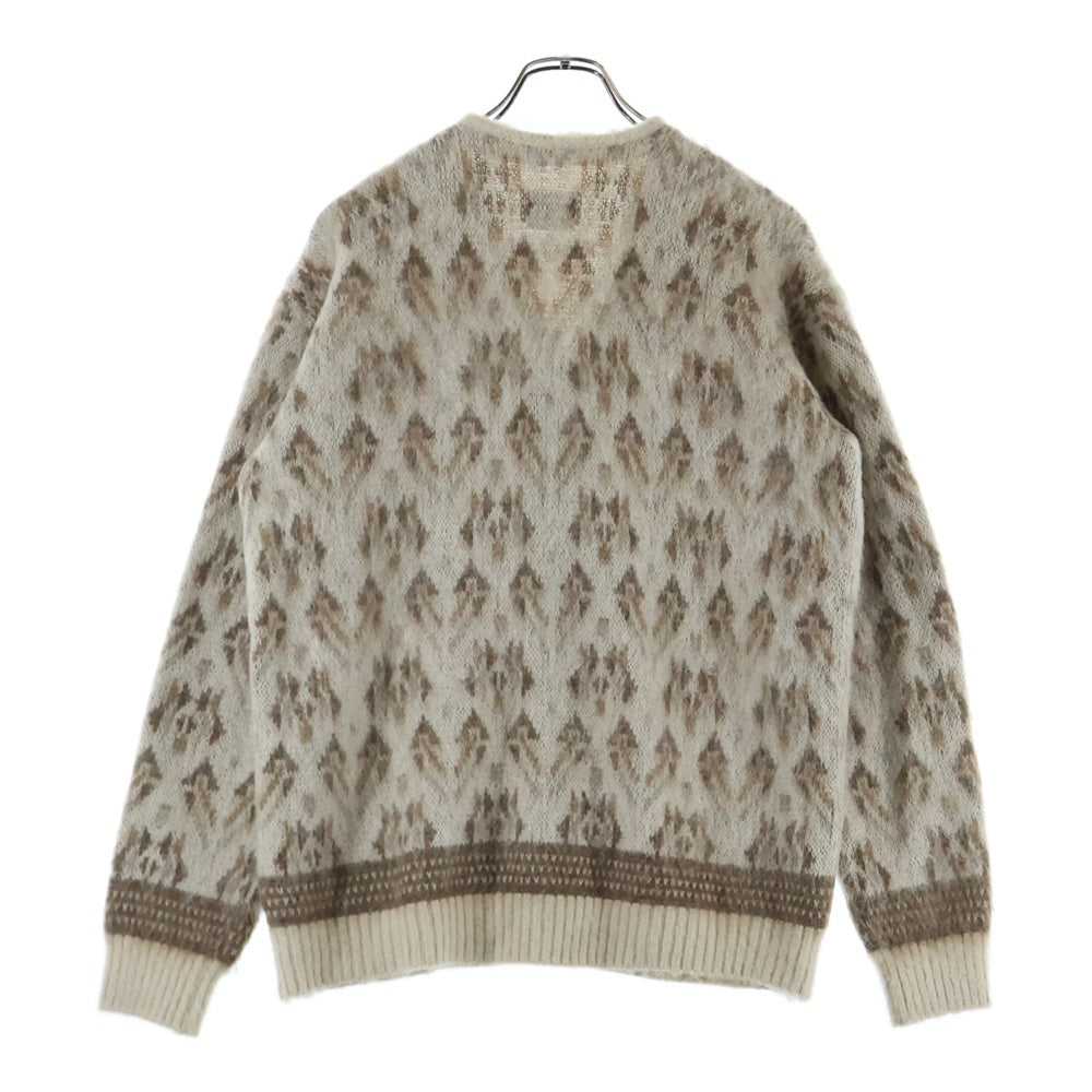 Needles(ニードルス) ×UNION MOHAIR CARDIGAN ユニオン モヘアカーディガン LQ466 ベージュ