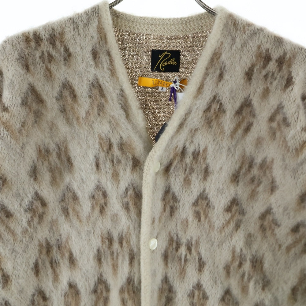 Needles(ニードルス) ×UNION MOHAIR CARDIGAN ユニオン モヘアカーディガン LQ466 ベージュ