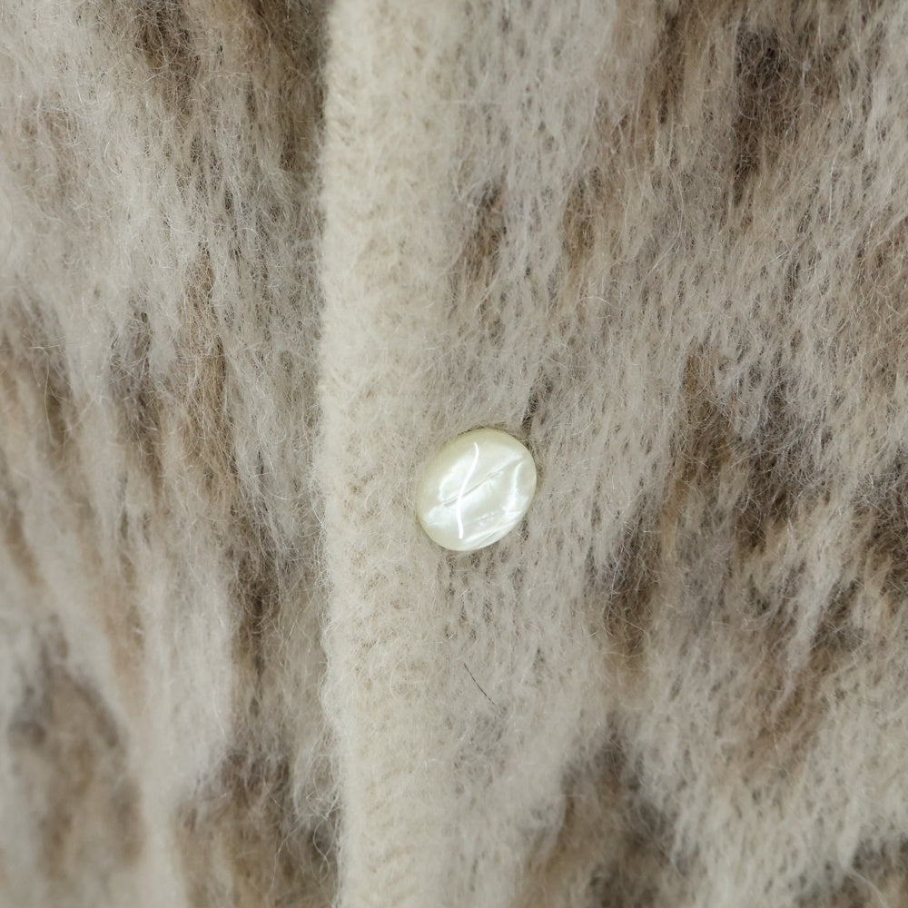 Needles(ニードルス) ×UNION MOHAIR CARDIGAN ユニオン モヘアカーディガン LQ466 ベージュ