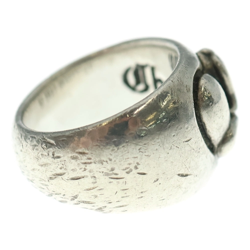 CHROME HEARTS(クロムハーツ) HEART IN BAND ハートインバンドリング シルバー