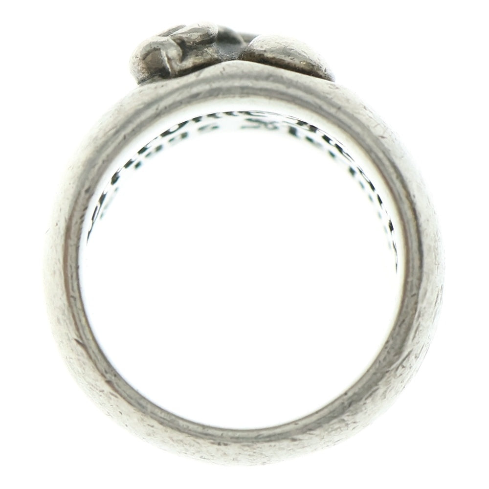 CHROME HEARTS(クロムハーツ) HEART IN BAND ハートインバンドリング シルバー