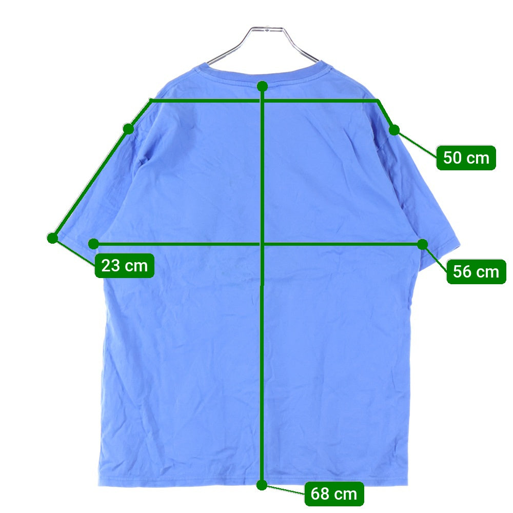 FTC(エフシーティー) POCKET T-SHIRT ポケット刺繍 Tシャツ 半袖カットソー ブルー