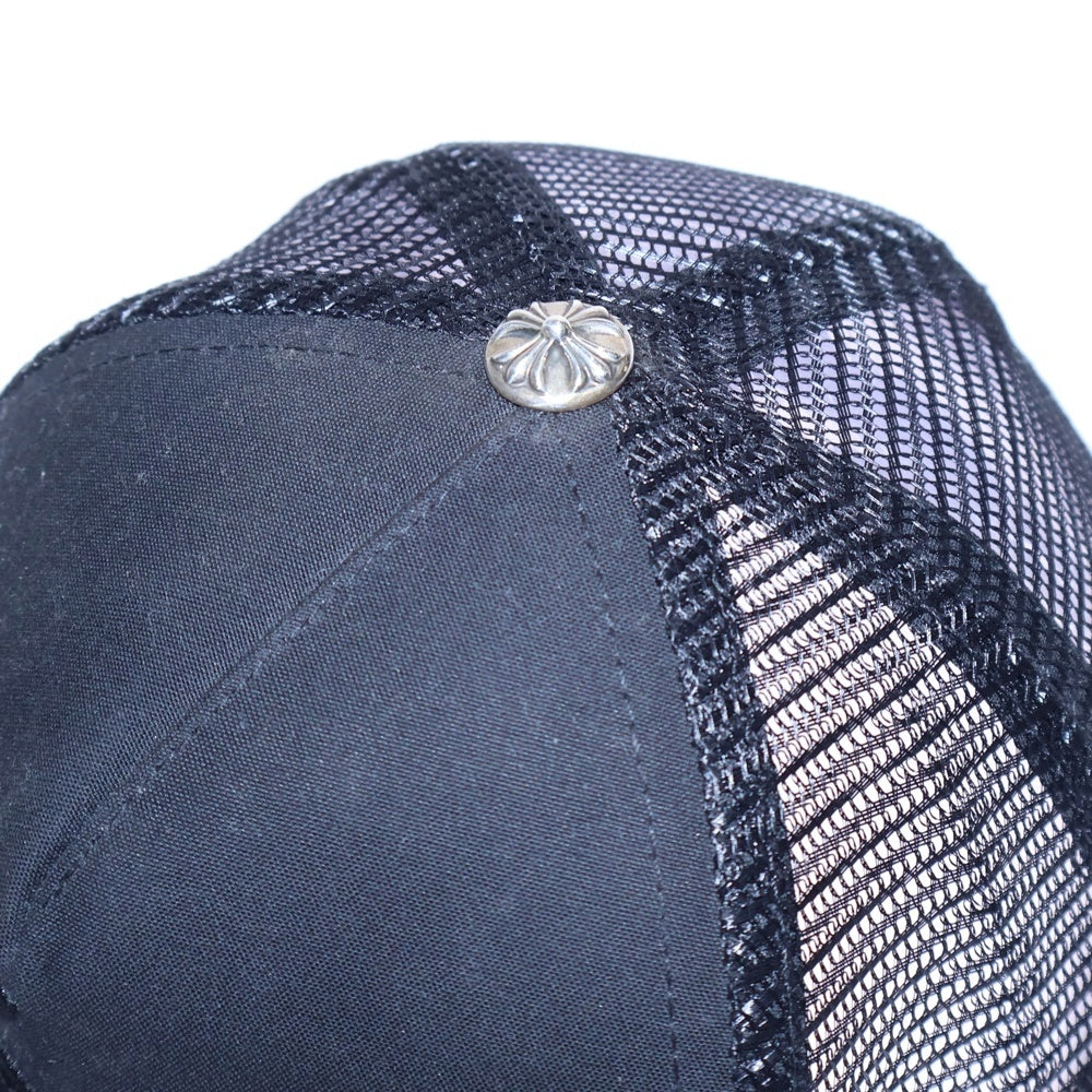 CHROME HEARTS(クロムハーツ) Trucker Cap CH/FUCK YOU刺繍 トラッカーキャップ 帽子 ブラック