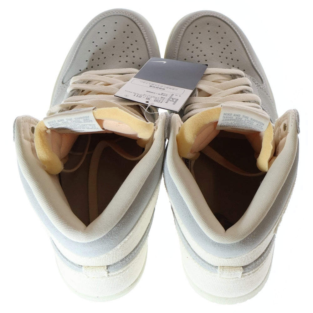 NIKE(ナイキ) AIR JORDAN 1 HIGH Craft Ivory エアジョーダン クラフト アイボリー ハイカットスニーカー US9.5/27.5cm FD8636-011