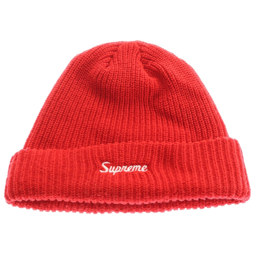 SUPREME(シュプリーム) 24AW Loose Gauge Beanie ルーズゲージ ビーニー ニットキャップ 帽子 レッド