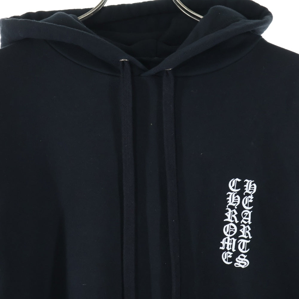 CHROME HEARTS(クロムハーツ) SWTSHRT PLVR アームロゴ プルオーバースウェットパーカー フーディー ブラック