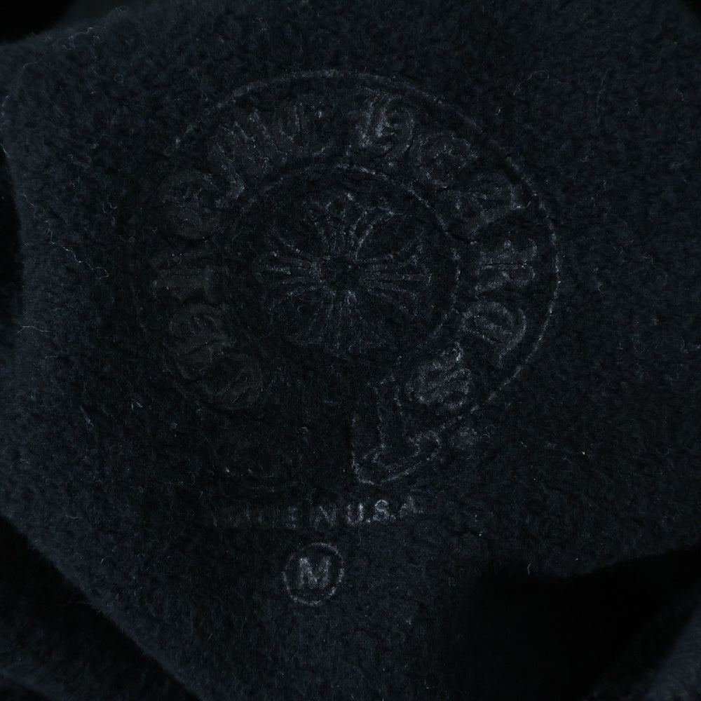 CHROME HEARTS(クロムハーツ) SWTSHRT PLVR アームロゴ プルオーバースウェットパーカー フーディー ブラック