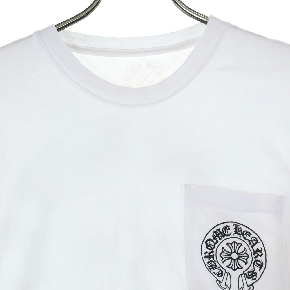 CHROME HEARTS(クロムハーツ) HORSESHOE S/S TEE ホースシュープリント 半袖Tシャツ カットソー ホワイト