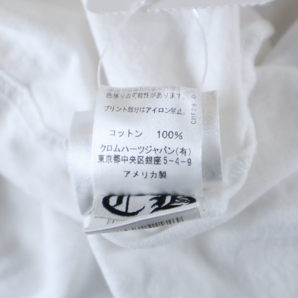CHROME HEARTS(クロムハーツ) HORSESHOE S/S TEE ホースシュープリント 半袖Tシャツ カットソー ホワイト