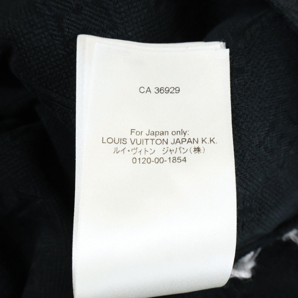 LOUIS VUITTON(ルイヴィトン) グネチャー3Dポケットモノグラム 半袖Tシャツ カットソー ブラック RM222Q TCL HIY49W