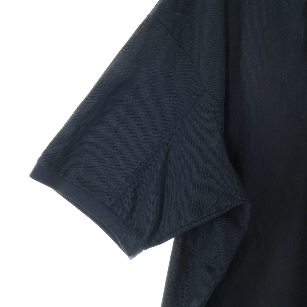 PRE_CIAL(プレシャル) ドライピケジャージー 半袖ポロシャツ ブラック PRE24-70015