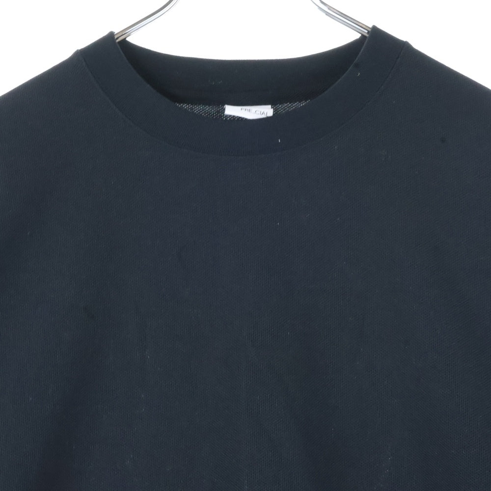 PRE_CIAL(プレシャル) ドライピケジャージー 半袖Tシャツ カットソー ブラック PRE24-70013