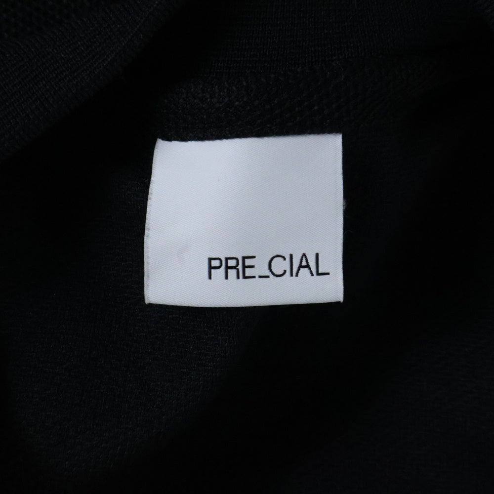 PRE_CIAL(プレシャル) ドライピケジャージー 半袖Tシャツ カットソー ブラック PRE24-70013