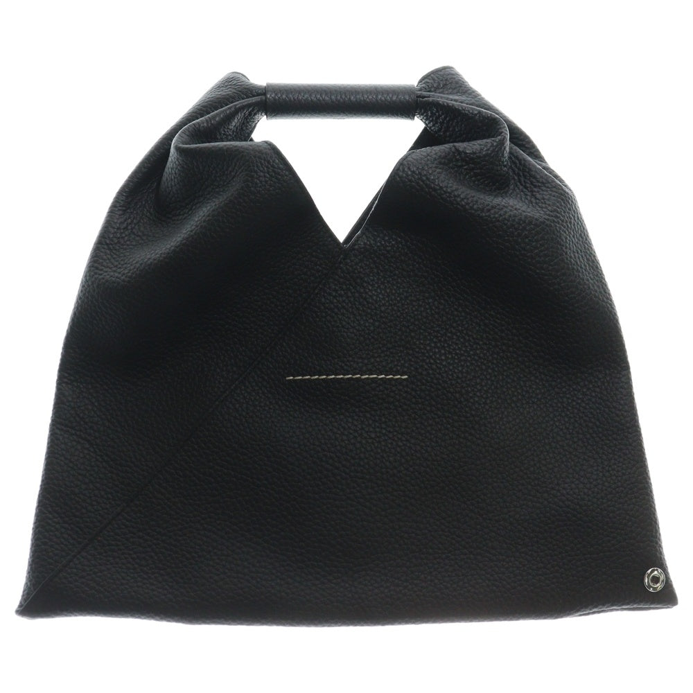 MM6 Maison Margiela(エムエムシックスメゾンマルジェラ) JAPANESE MINI ジャパニーズ ミニ シンセティックレザー ハンドバッグ ブラック レディース SB6WD0013