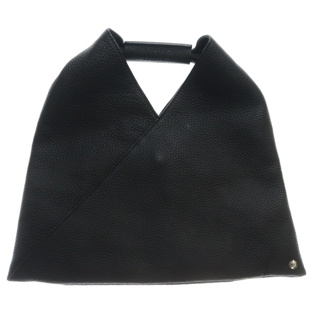 MM6 Maison Margiela(エムエムシックスメゾンマルジェラ) JAPANESE MINI ジャパニーズ ミニ シンセティックレザー ハンドバッグ ブラック レディース SB6WD0013