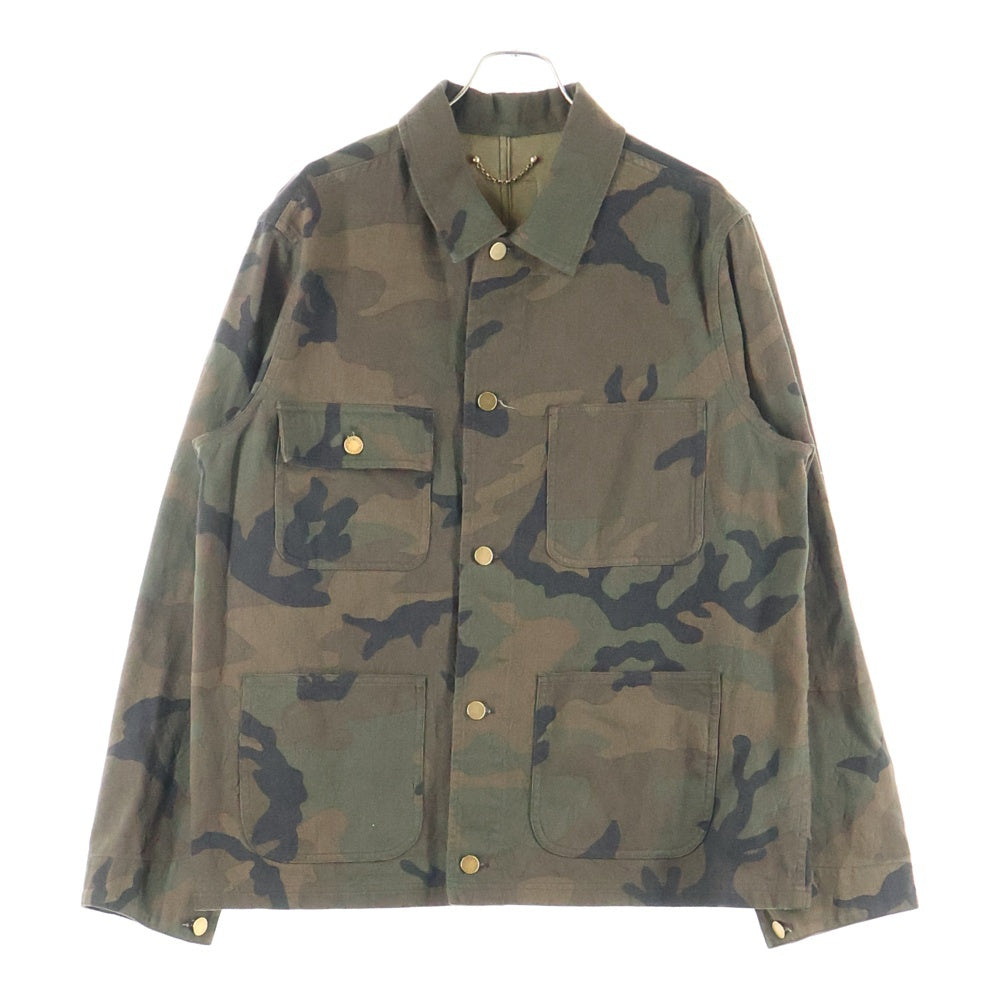 LOUIS VUITTON(ルイヴィトン) 17AW xSUPREME LVジャガードデニムトラッカージャケット ブラウン/グリーン HDK91WDSQ