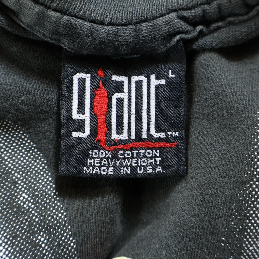 VINTAGE(ヴィンテージ) 90's RED HOT CHILI PEPPERS 1990 MEMBER PORTRAIT GIANT レッドホットチリペッパーズ メンバーポートレート プリント半袖Tシャツ カットソー ブラック