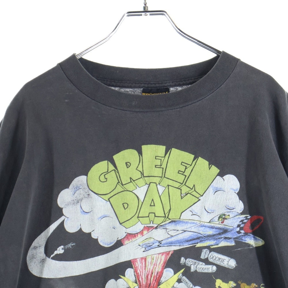 VINTAGE(ヴィンテージ) 90's GREEN DAY 1994 DOOKIE TOUR グリーンデイ ドゥーキーツアー プリント半袖Tシャツ カットソー ブラック